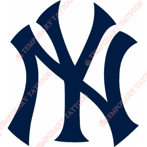 New York Yankees Customize Temporary Tattoos Stickers NO.1780